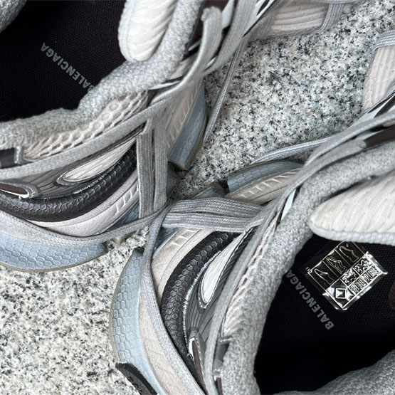Balenciaga 3XL Extreme Lace Sneaker In Brown/ Grey And Beige - FashionPlug