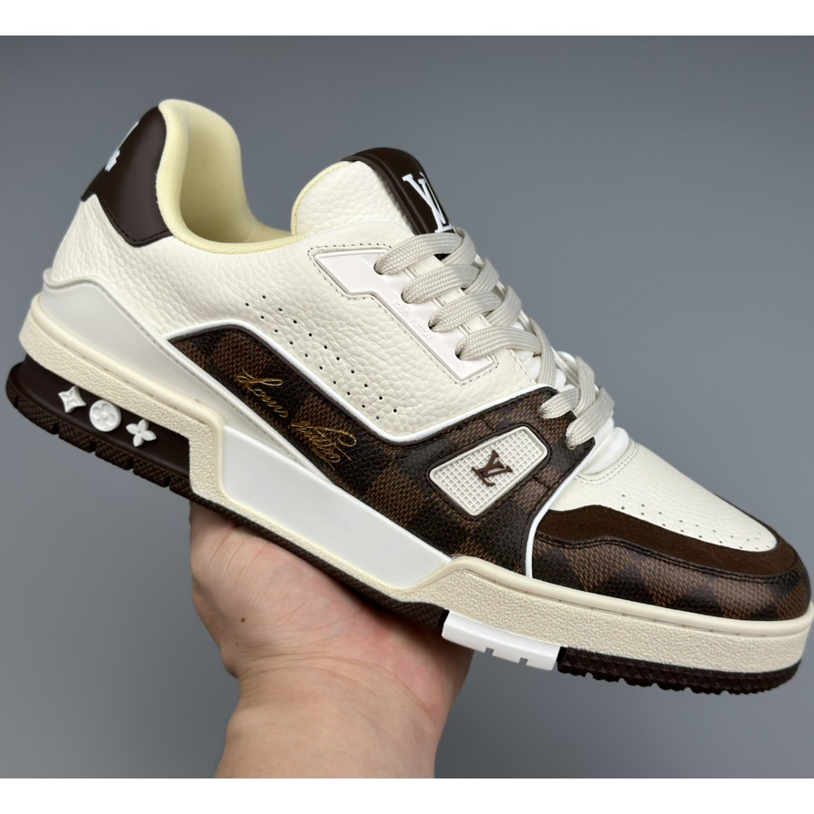 Louis Vuitton LV Trainer Sneaker   - FashionPlug