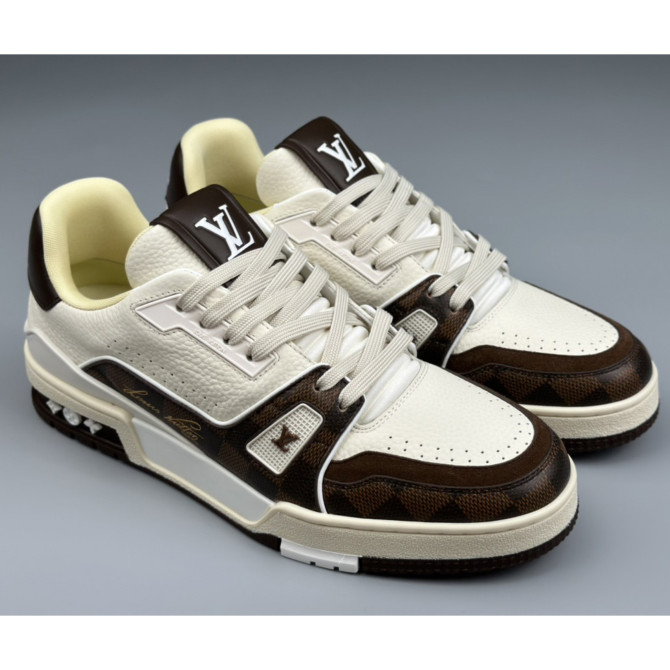 Louis Vuitton LV Trainer Sneaker   - FashionPlug