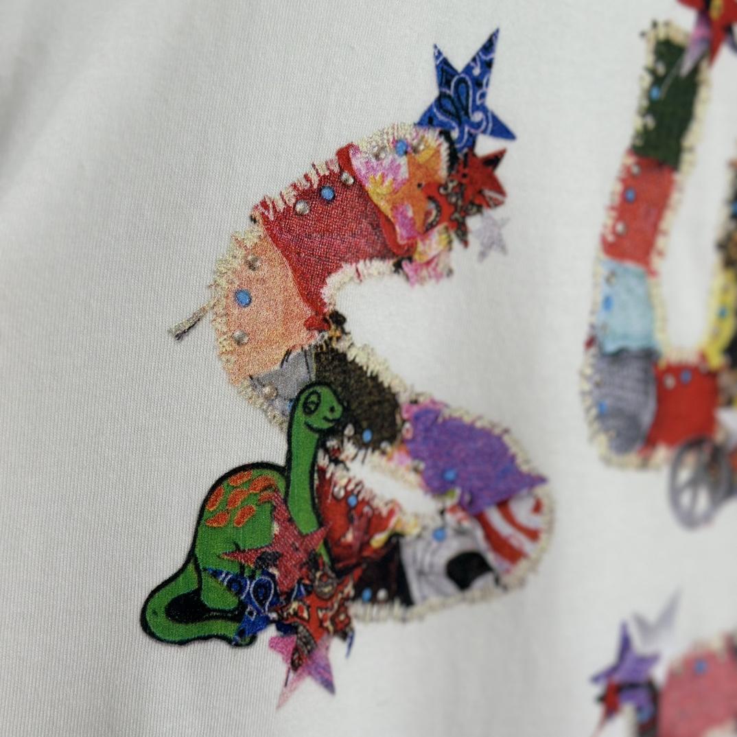 Supreme Patchwork Tee - FashionPlug