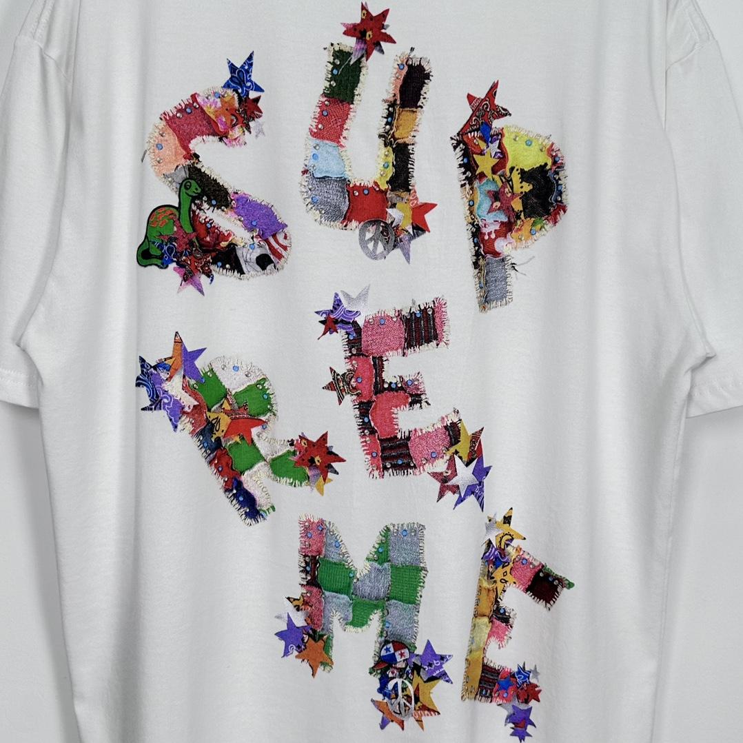Supreme Patchwork Tee - FashionPlug