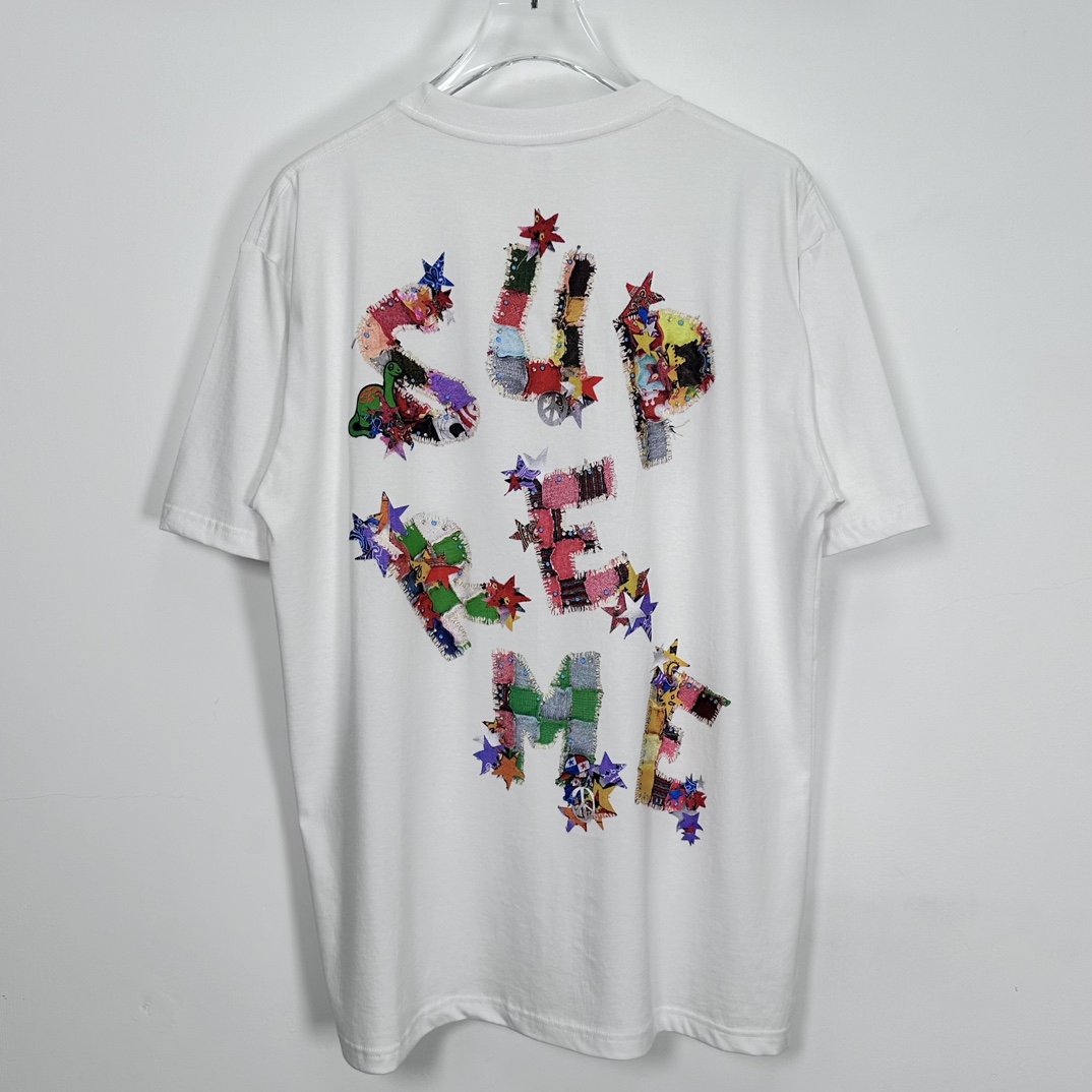 Supreme Patchwork Tee - FashionPlug