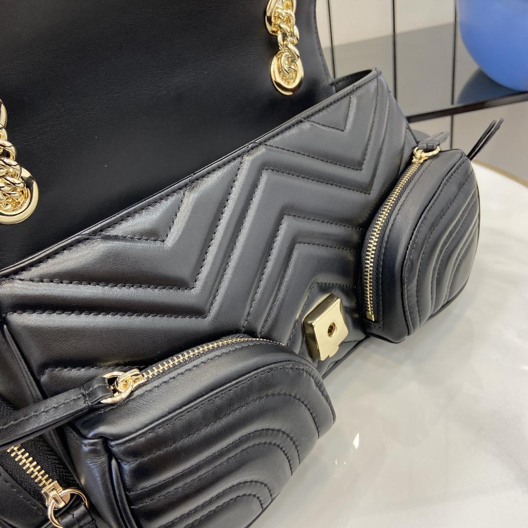 Gucci GG Marmont Small Multi-pocket Bag - FashionPlug