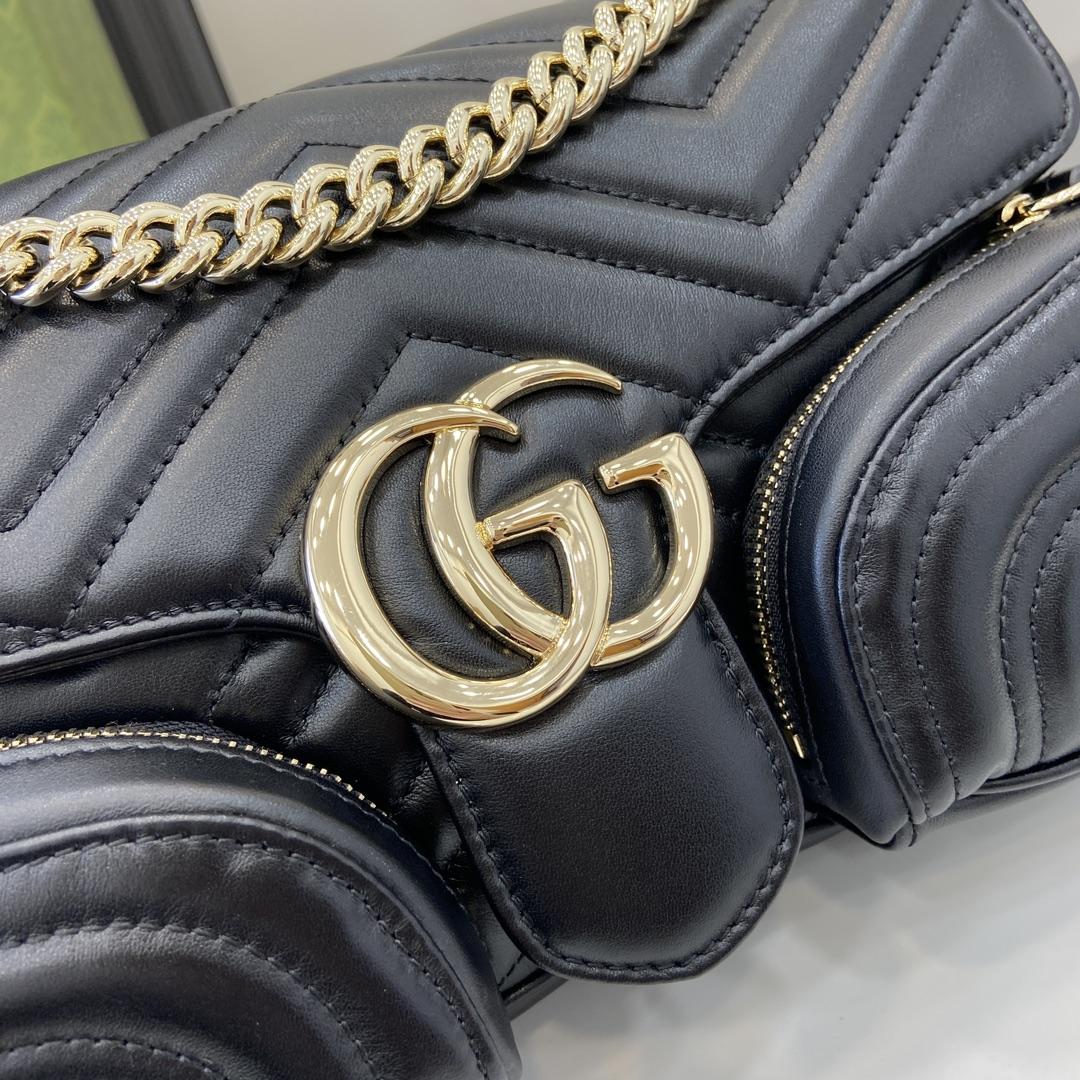 Gucci GG Marmont Small Multi-pocket Bag - FashionPlug