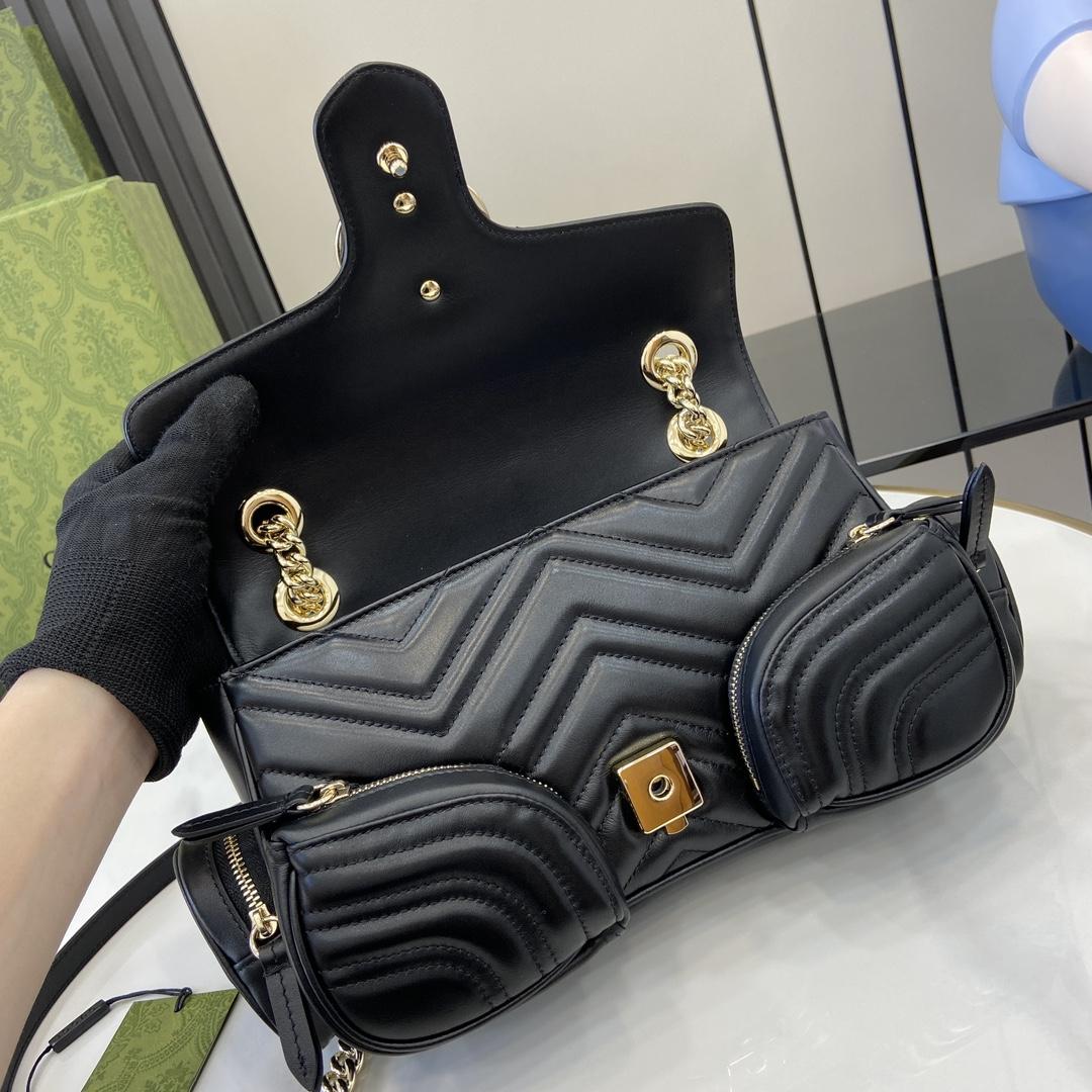 Gucci GG Marmont Small Multi-pocket Bag - FashionPlug