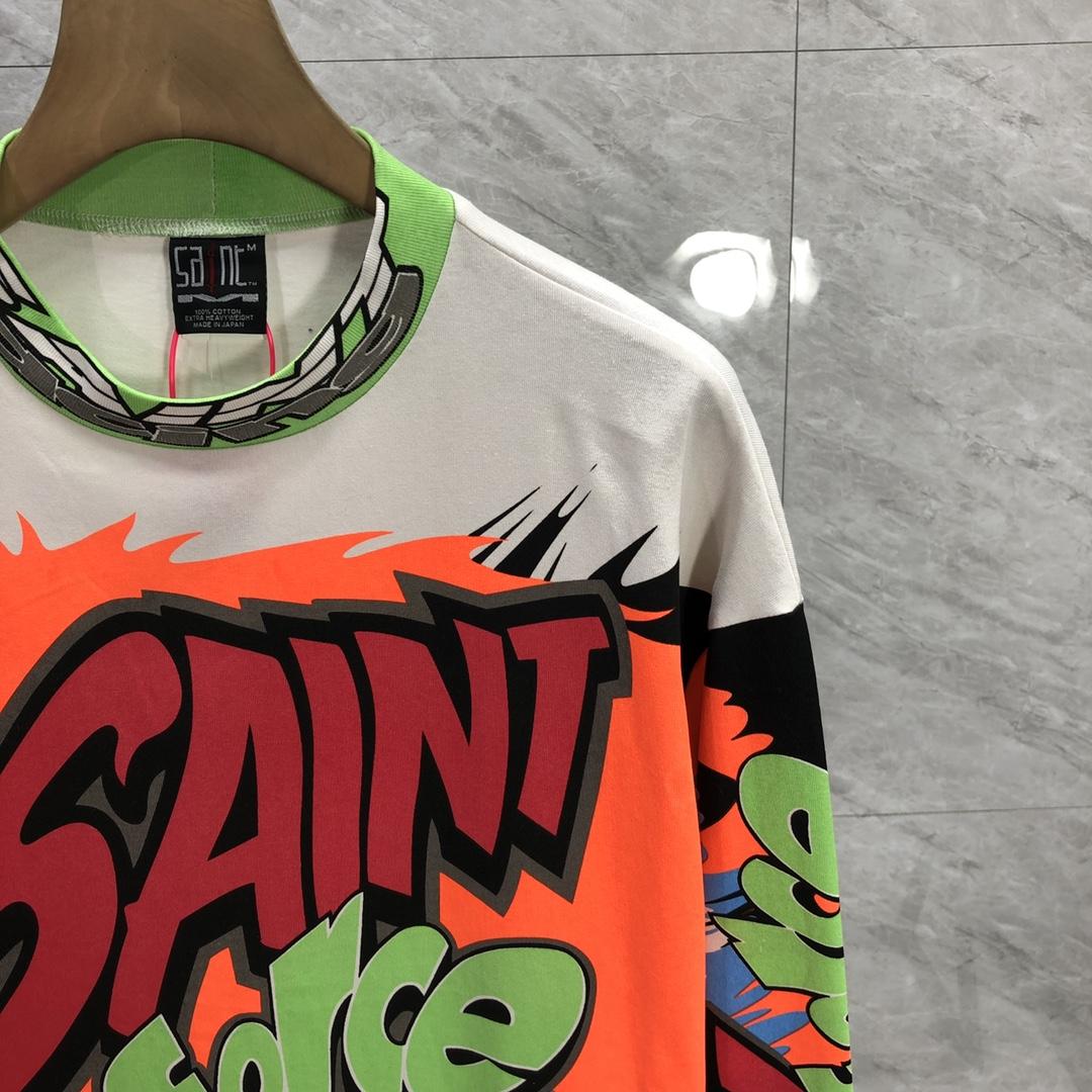 Saint Michael Saint Racing LS Tee - FashionPlug