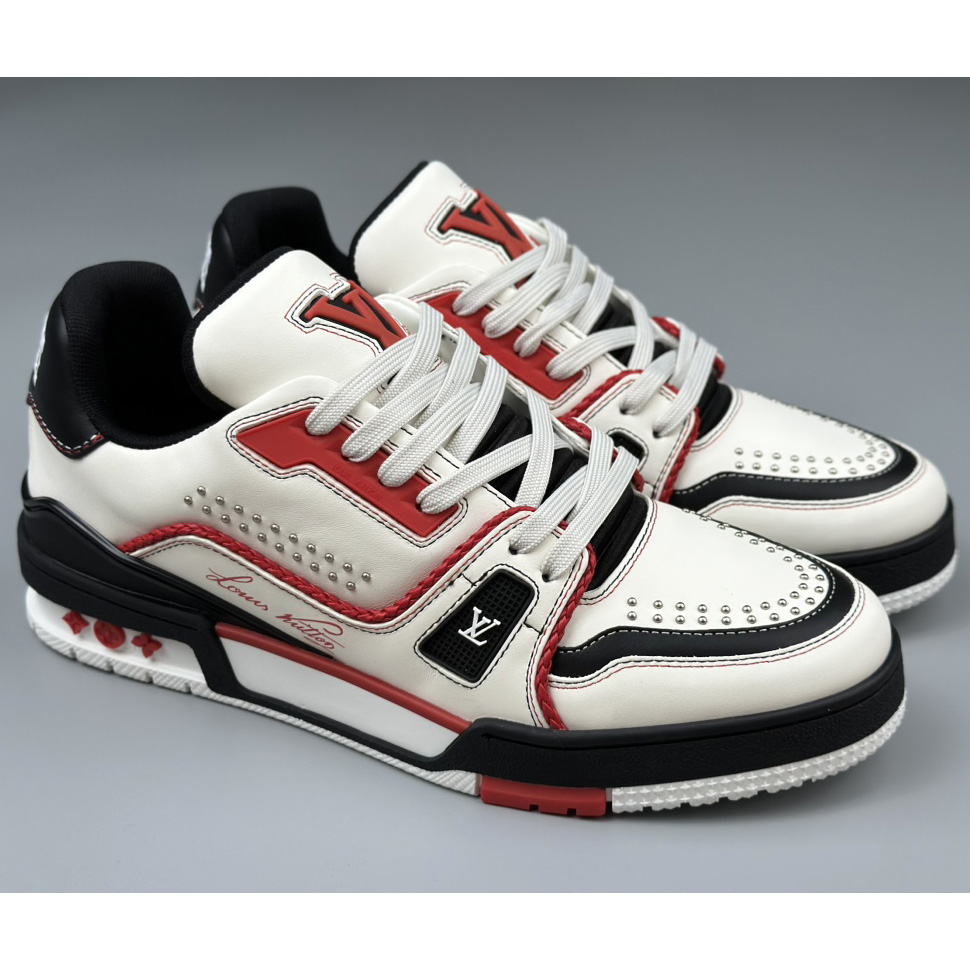 Louis Vuitton LV Trainer Sneaker   - FashionPlug