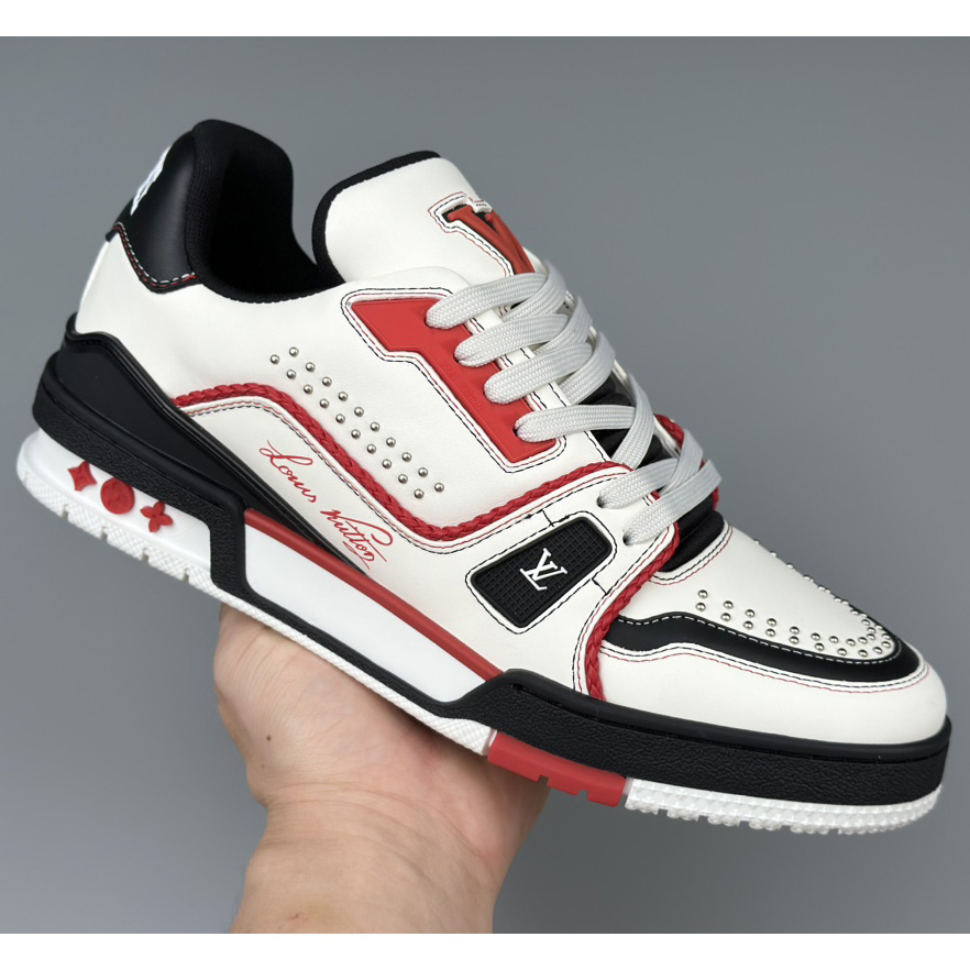 Louis Vuitton LV Trainer Sneaker   - FashionPlug