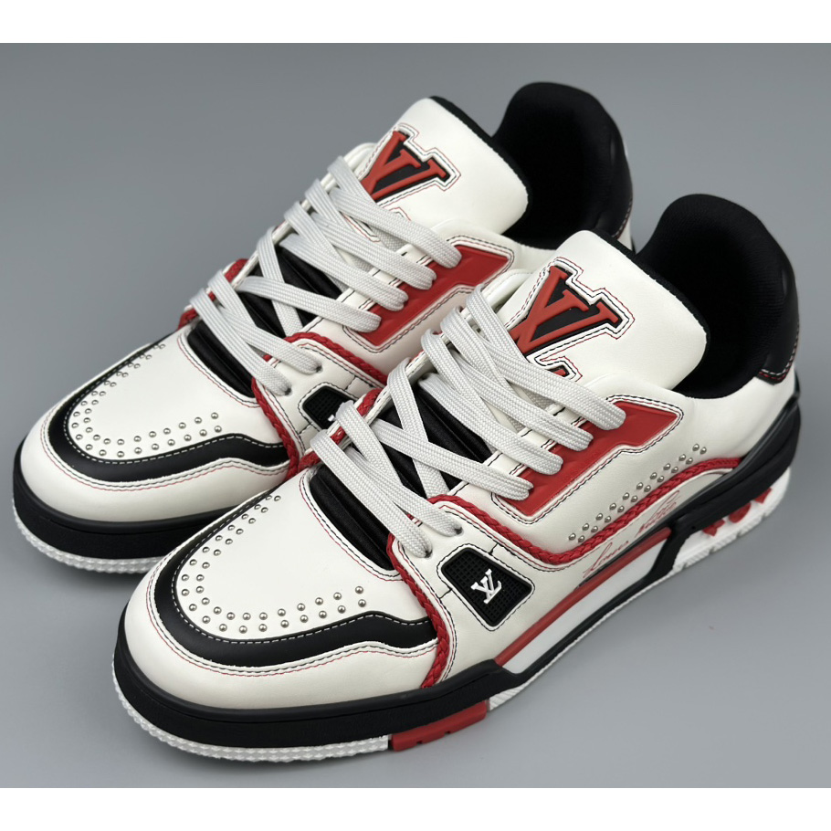 Louis Vuitton LV Trainer Sneaker   - FashionPlug