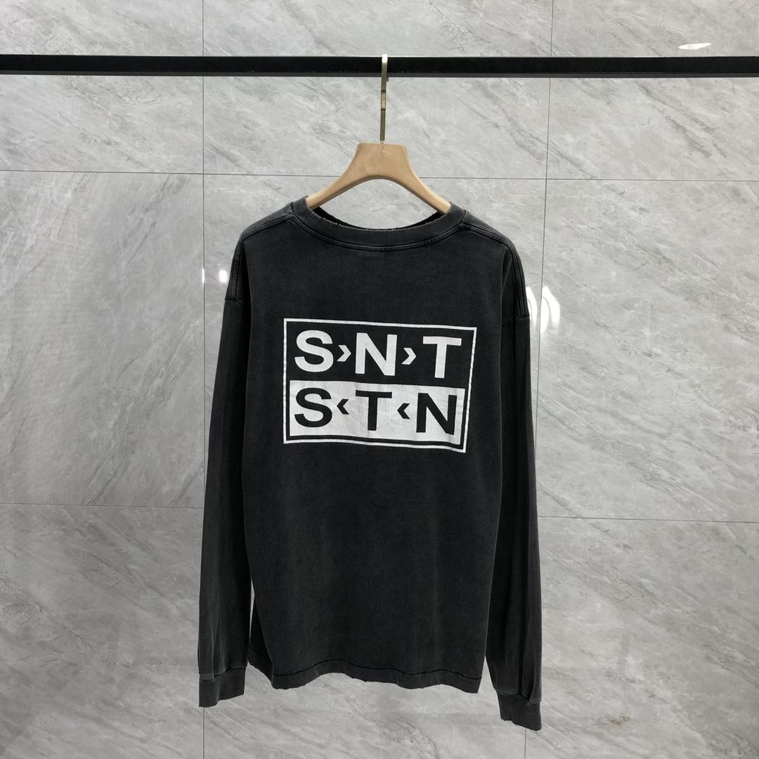 Saint Michael SNT Long Sleeve Tee - FashionPlug