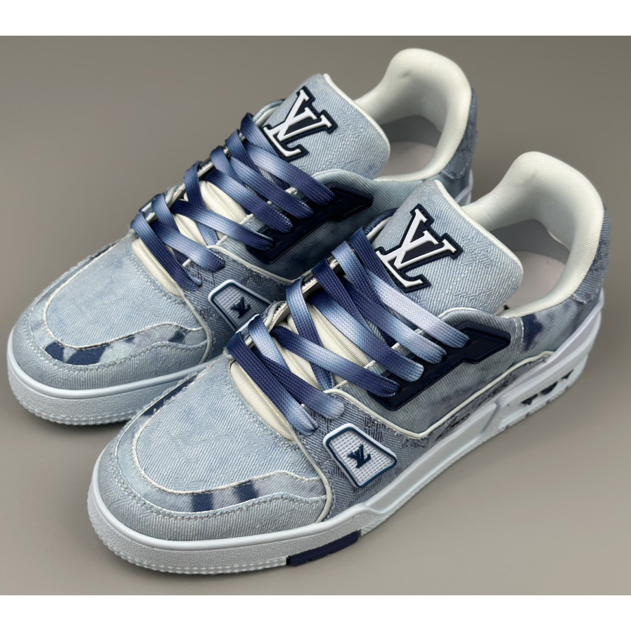 Louis Vuitton LV Trainer Sneaker   - FashionPlug