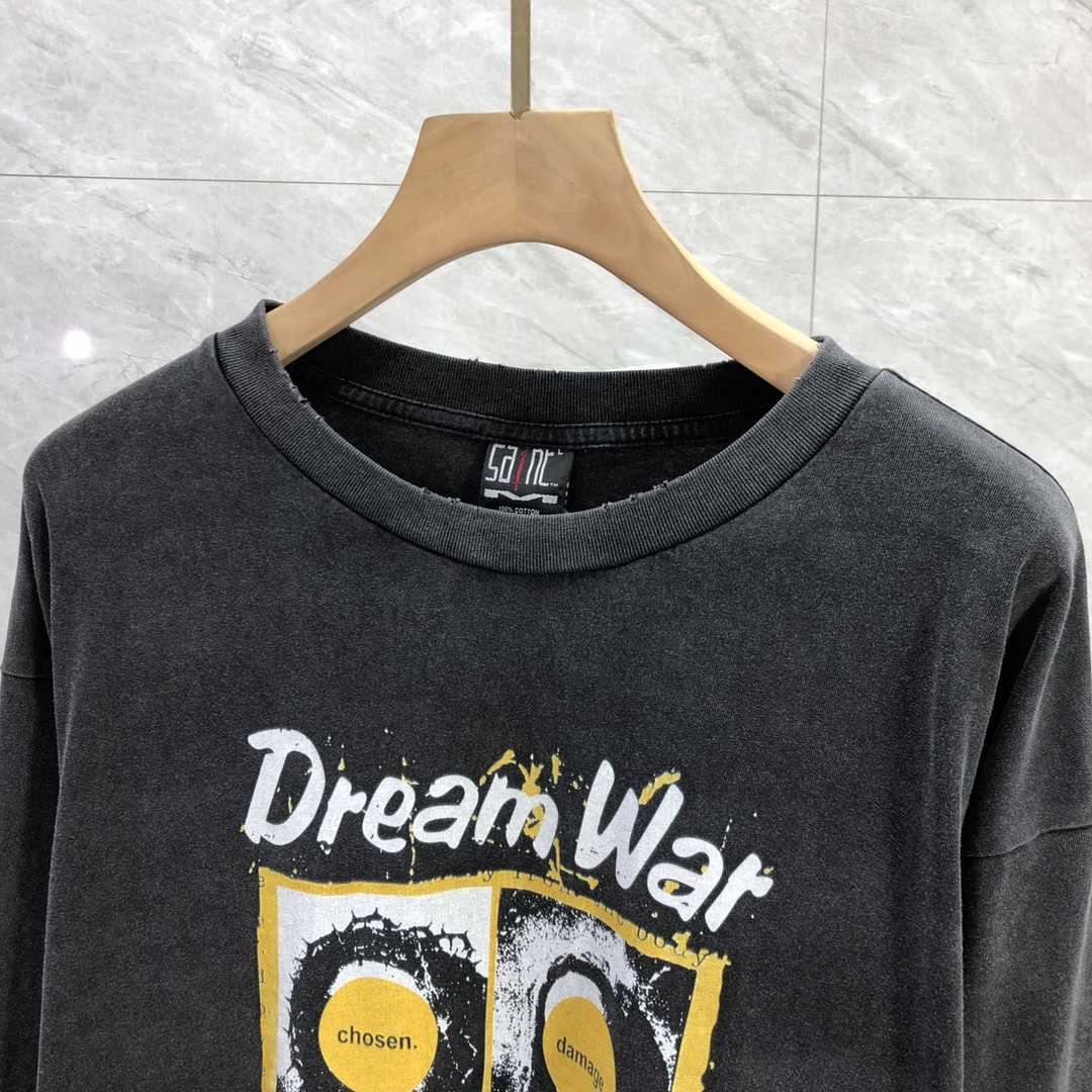 Saint Michael Dream War LS T-Shirt - FashionPlug