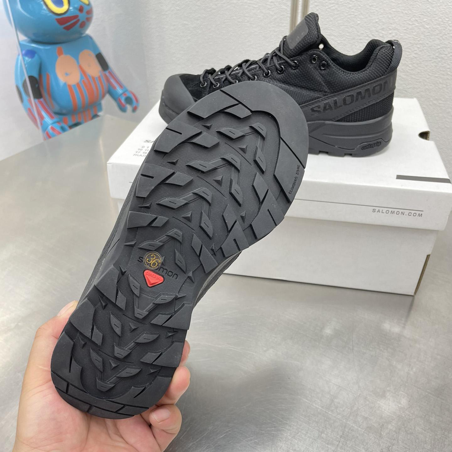 Maison Margiela Black Salomon Edition X-Alpages Sneakers - FashionPlug