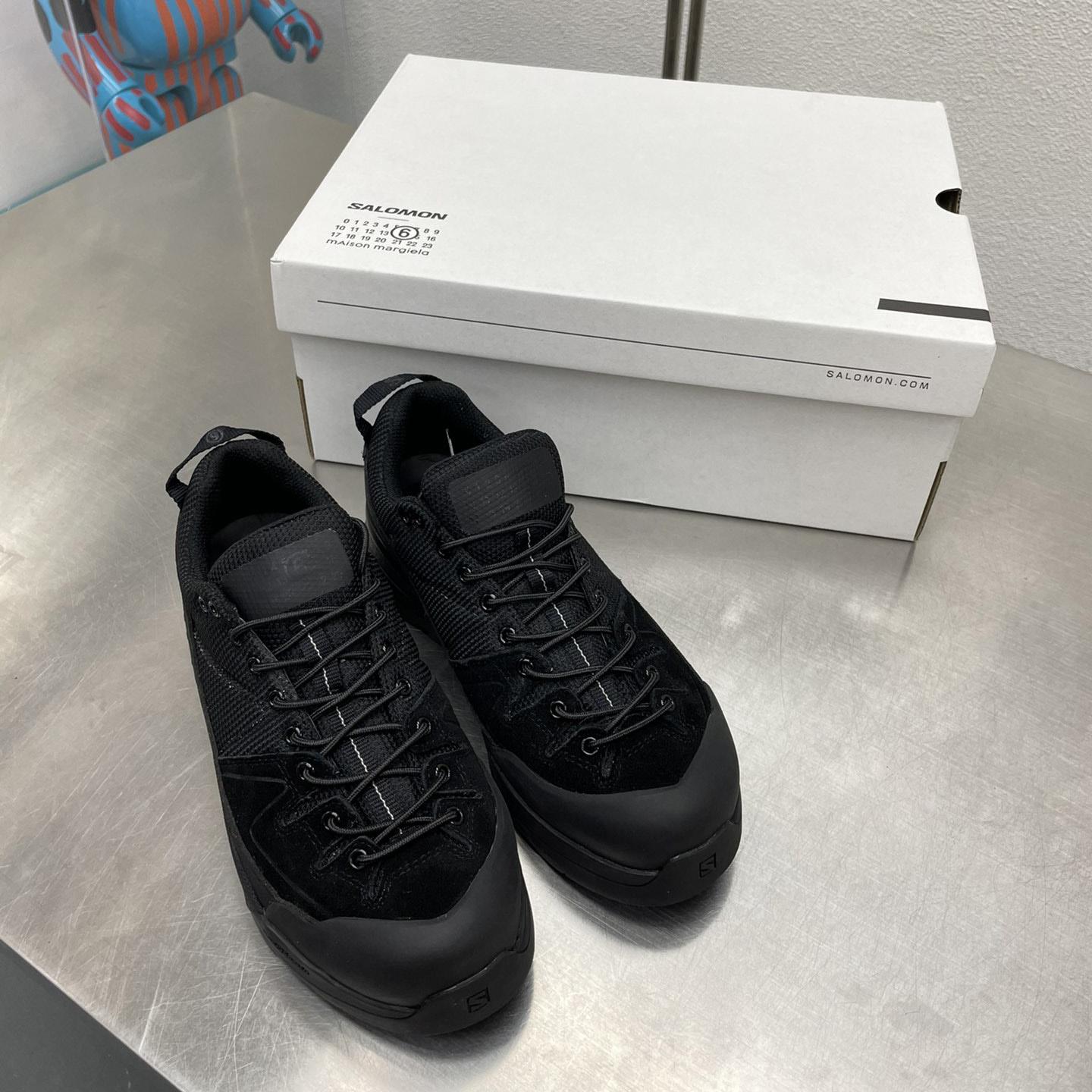 Maison Margiela Black Salomon Edition X-Alpages Sneakers - FashionPlug
