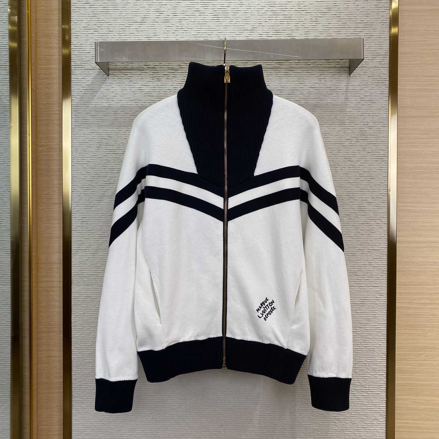 Louis Vuitton Knitted Cotton Sailor Blouson   1AFQPX - FashionPlug
