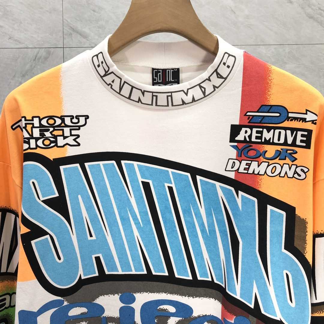 Saint Michael x Motocross Tee - FashionPlug