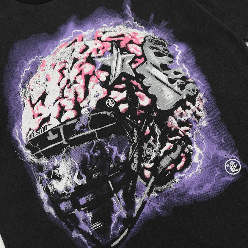 Hellstar Helmet Short Sleeve Tee - FashionPlug