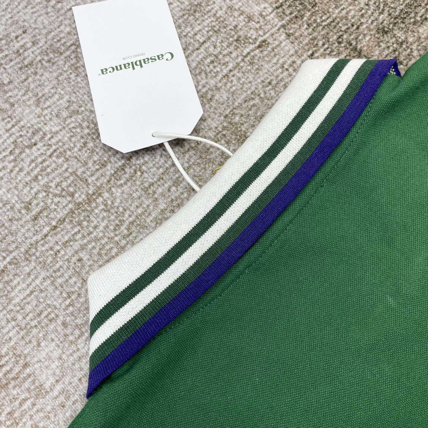 Casablanca Polo Shirt   c857 - FashionPlug
