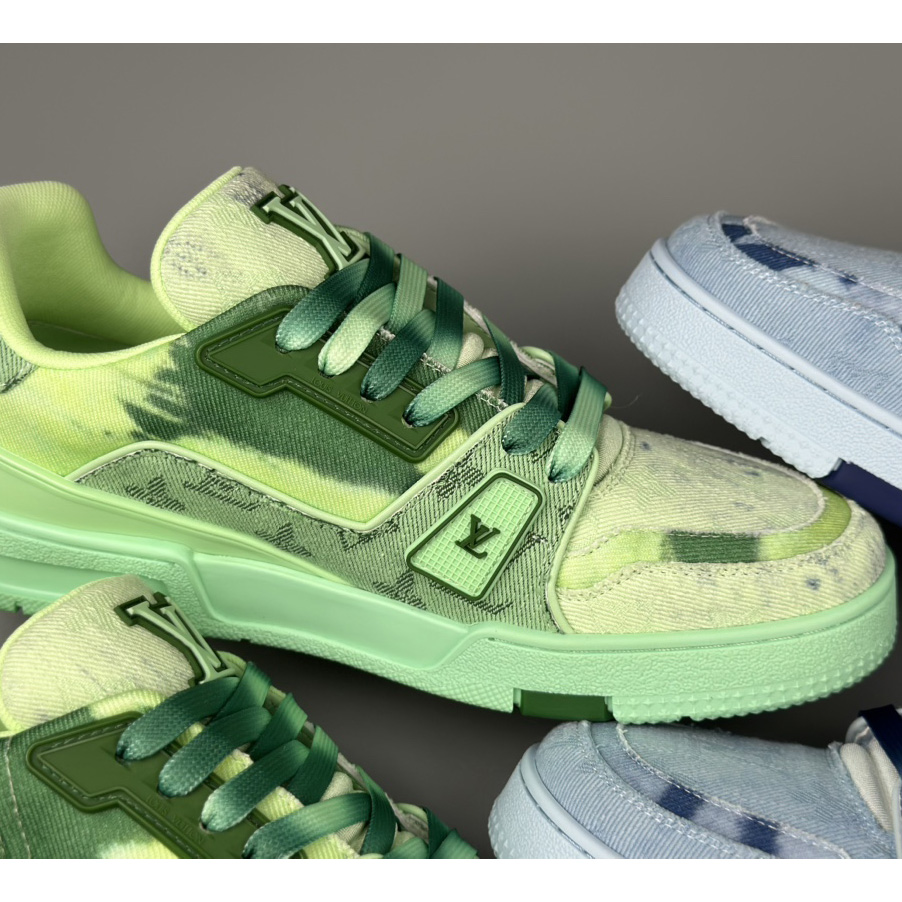 Louis Vuitton LV Trainer Sneaker   - FashionPlug