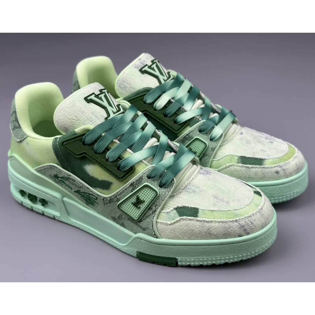 Louis Vuitton LV Trainer Sneaker   - FashionPlug