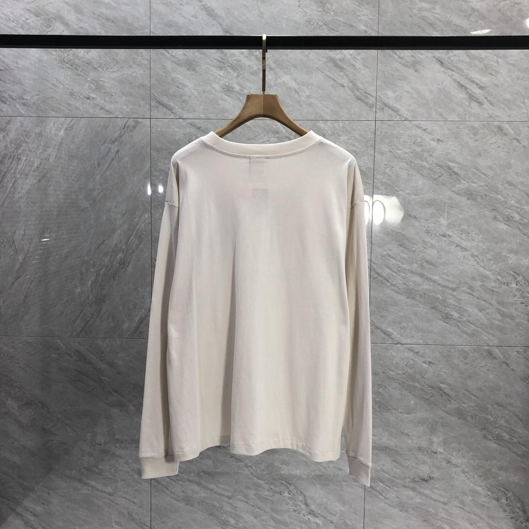 Saint Michael Distruction Long sleeve T-shirt  - FashionPlug