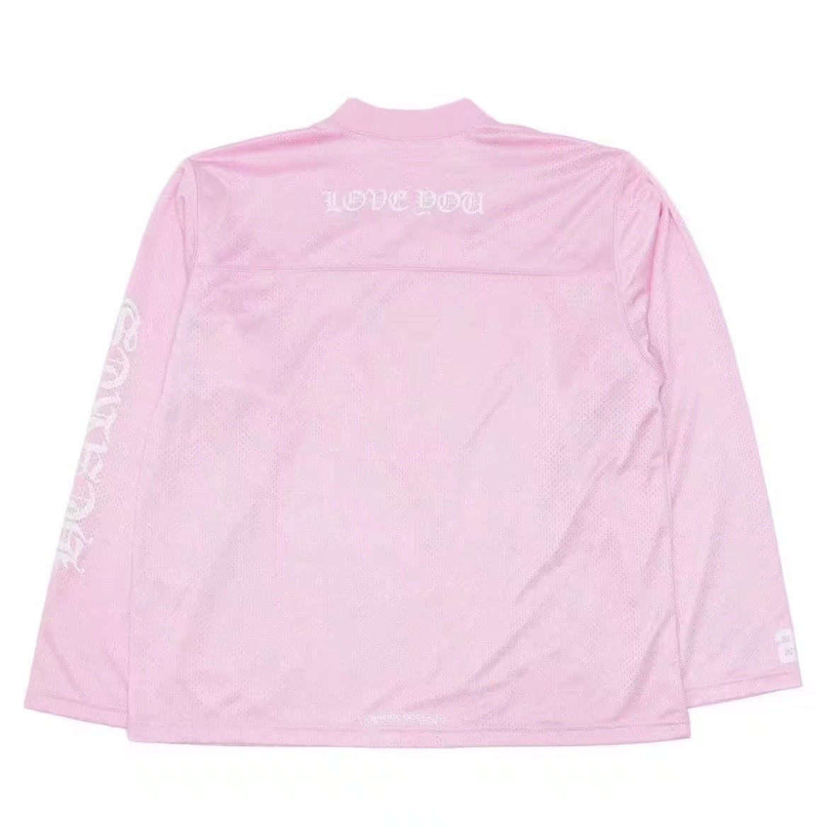 Chrome Heart Jersey Pink Long Sleeve - FashionPlug