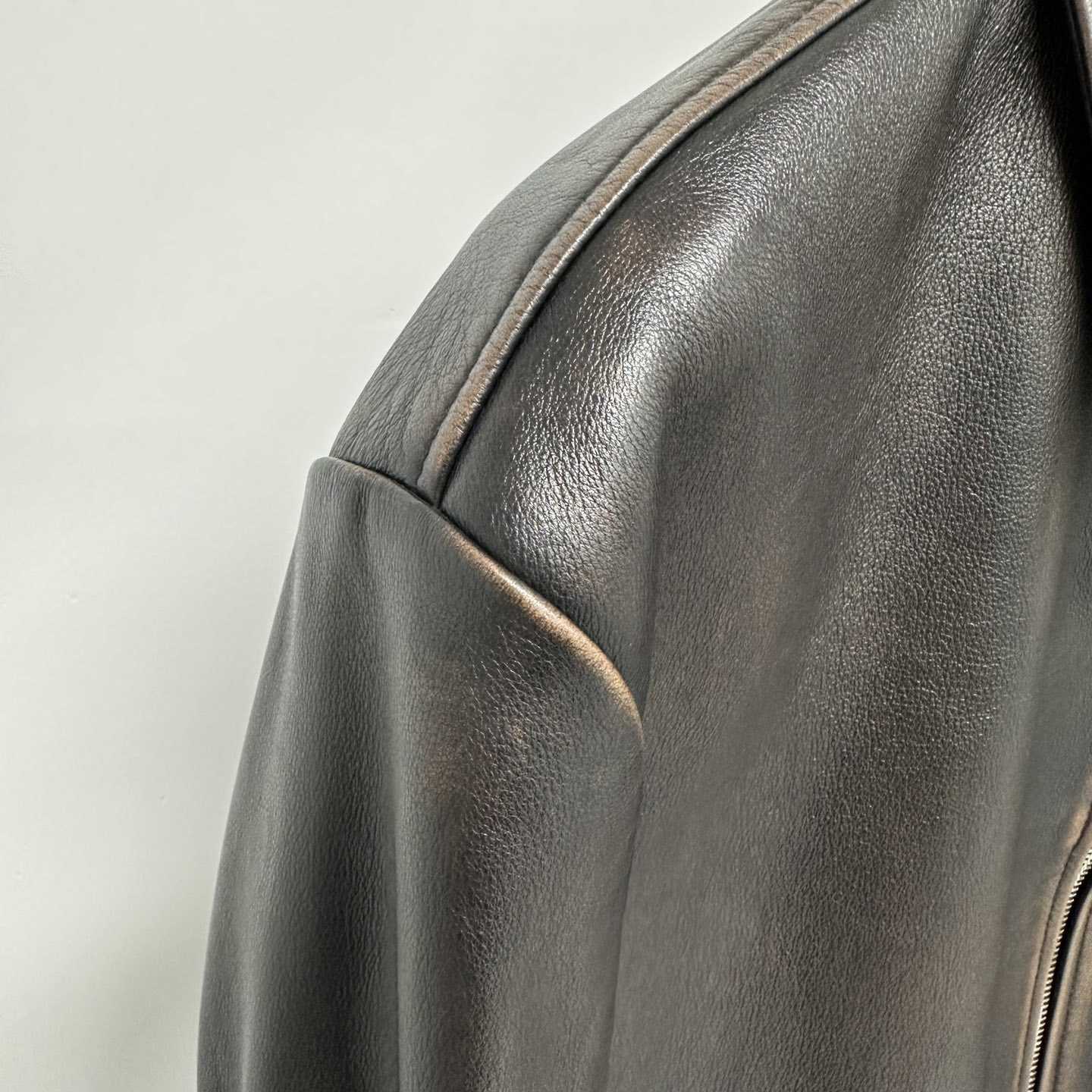 Prada Leather Jacket - FashionPlug
