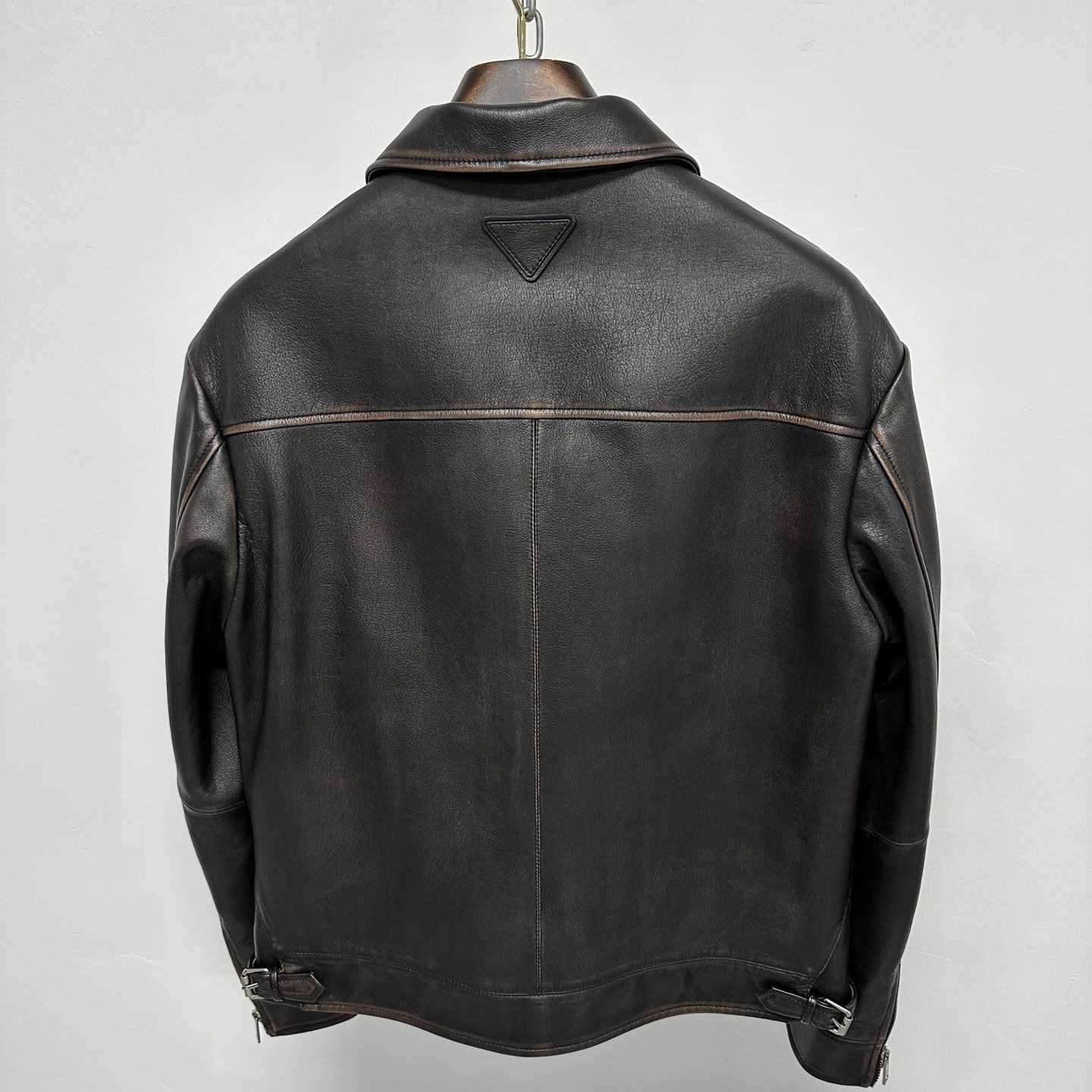 Prada Leather Jacket - FashionPlug
