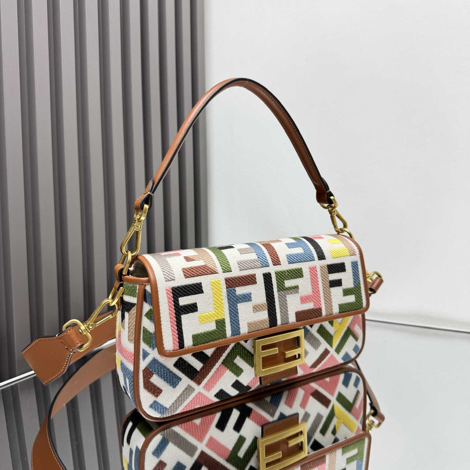 Fendi Canvas Bag (26x13x6cm) - FashionPlug