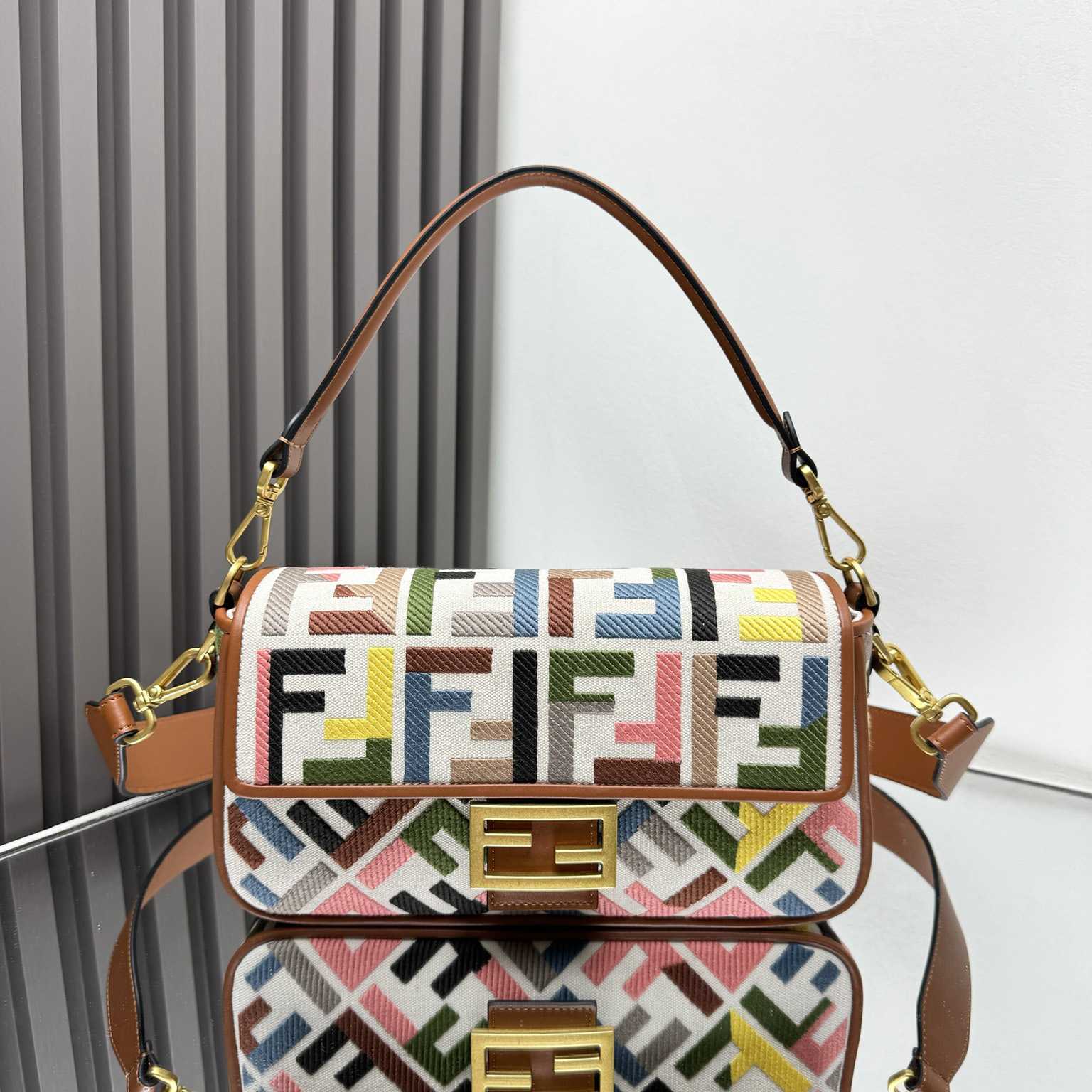 Fendi Canvas Bag (26x13x6cm) - FashionPlug