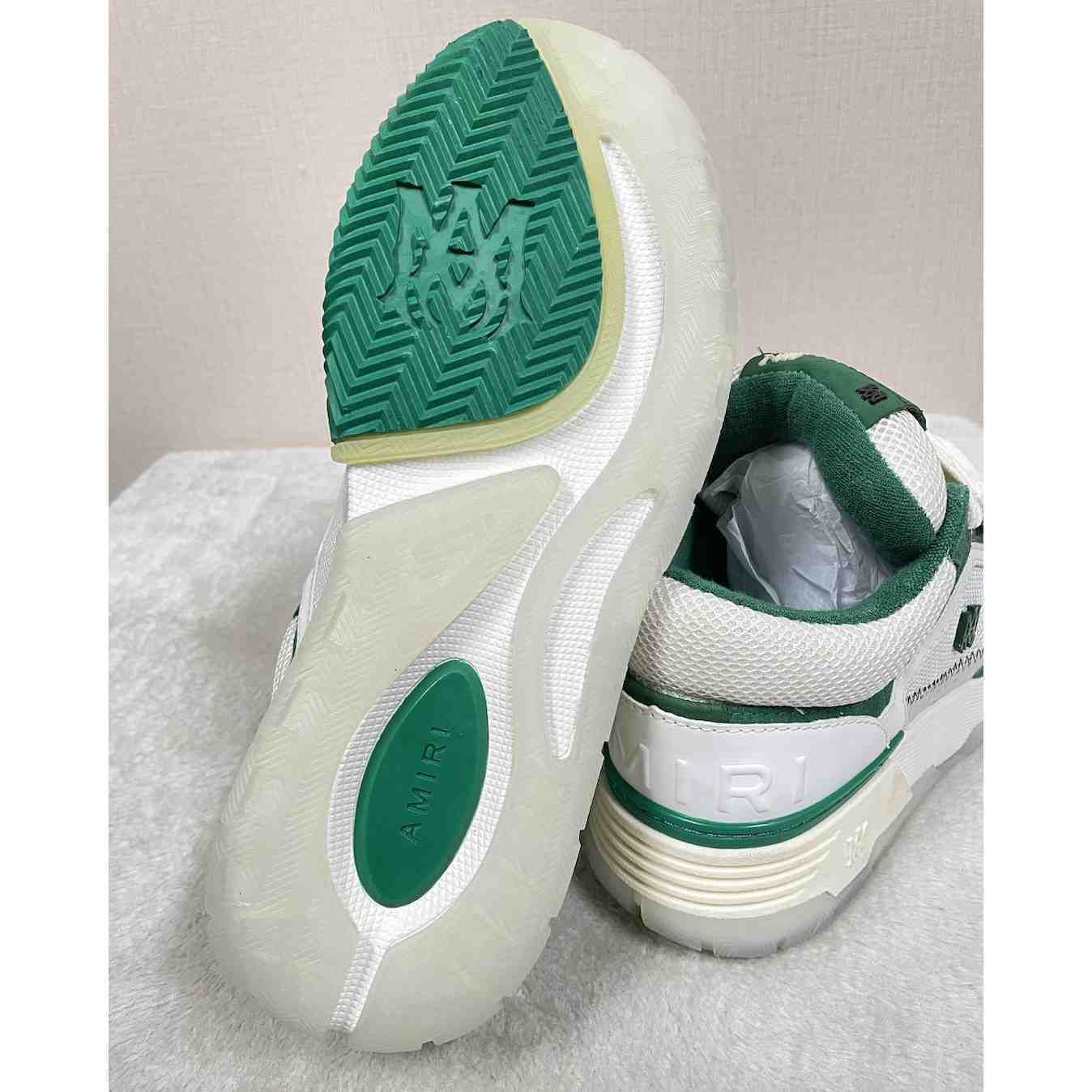 Amiri MA-1 Low Top Lace Up Sneakers - FashionPlug
