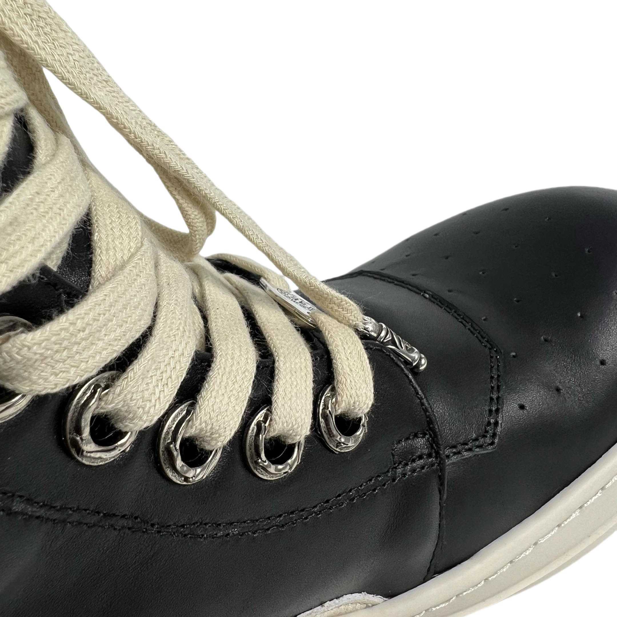 Chrome Hearts x Rick Owens Geobasket High 'Black' - FashionPlug