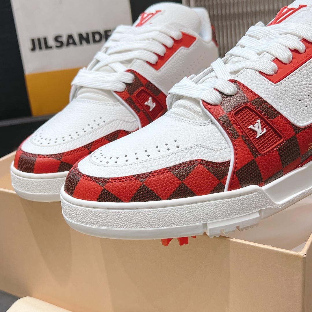 Louis Vuitton LV Trainer Sneaker    - FashionPlug