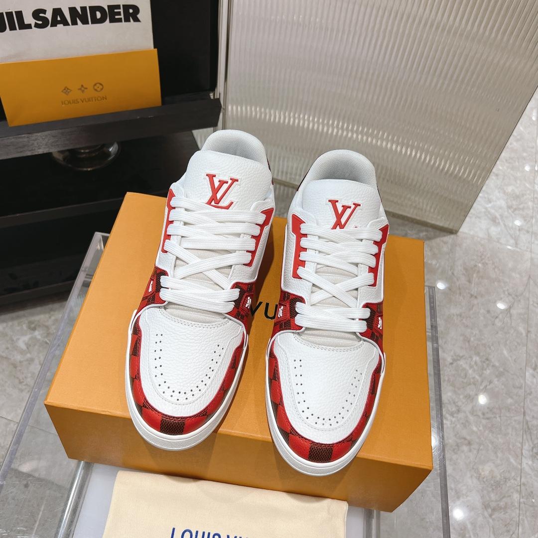 Louis Vuitton LV Trainer Sneaker    - FashionPlug