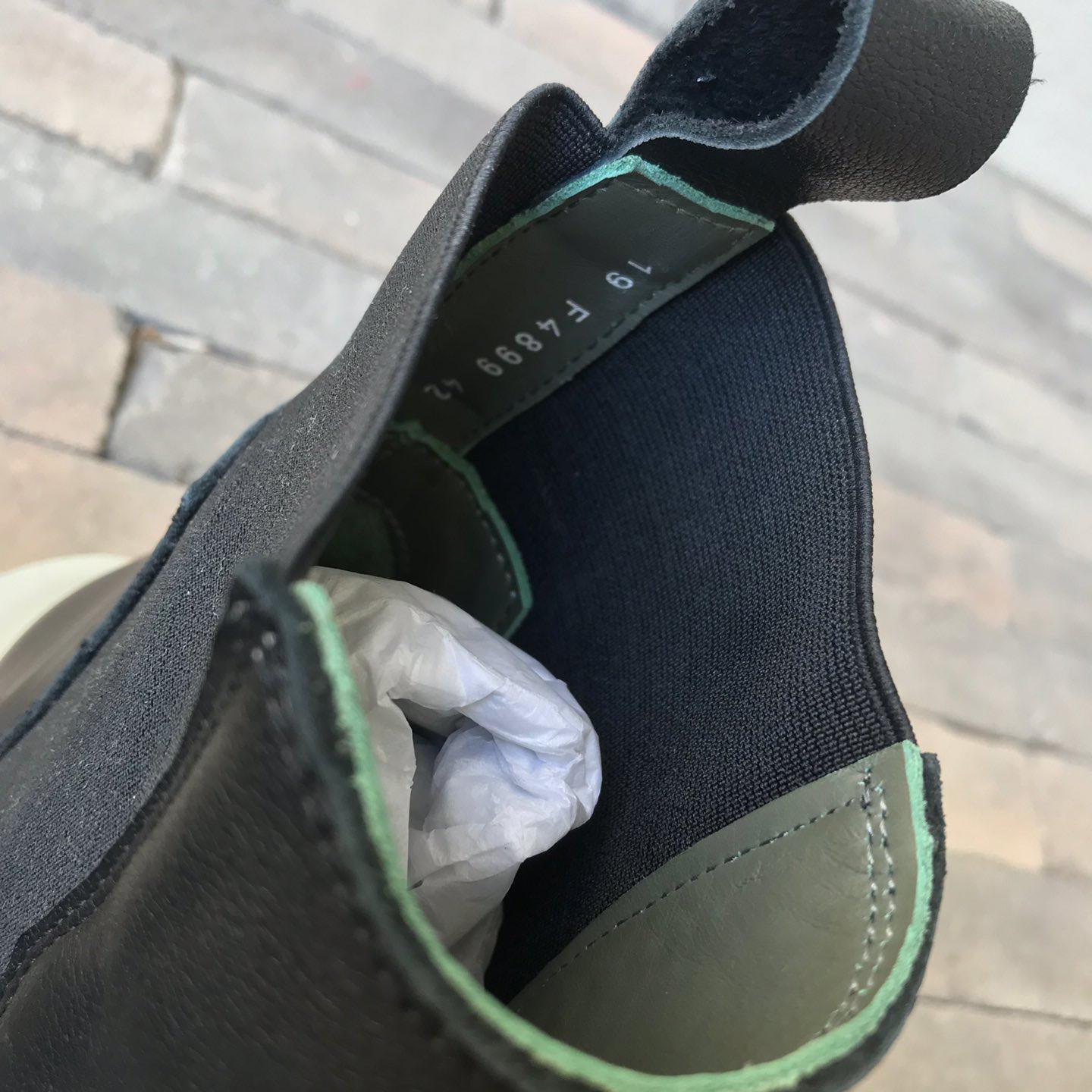 Rick Owens Leather Boots  - FashionPlug