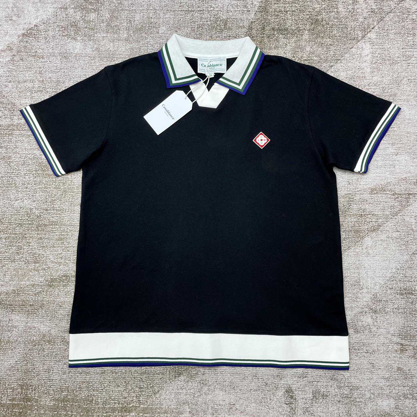 Casablanca Polo Shirt   c856 - FashionPlug