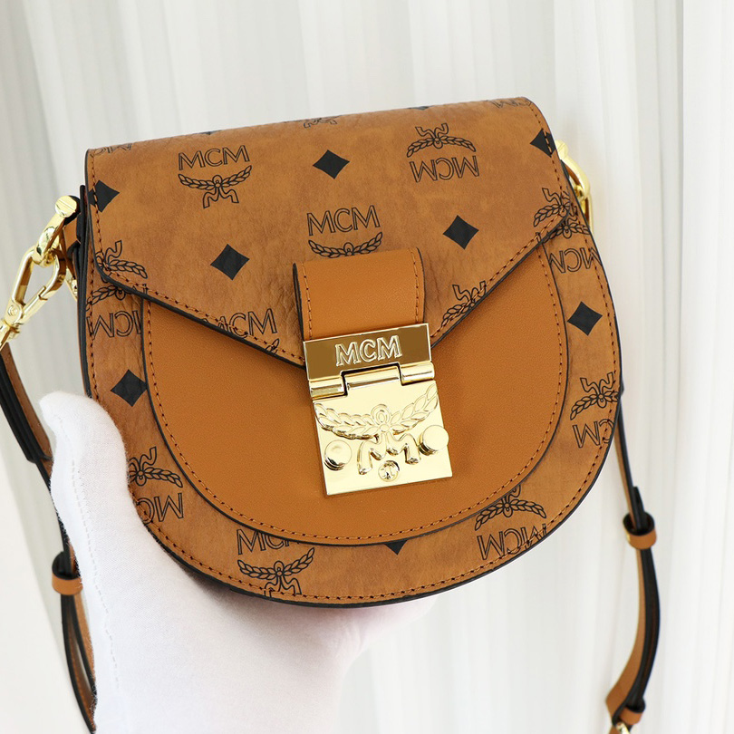 MCM Tracy Shoulder Bag  (18-18-7cm) - FashionPlug