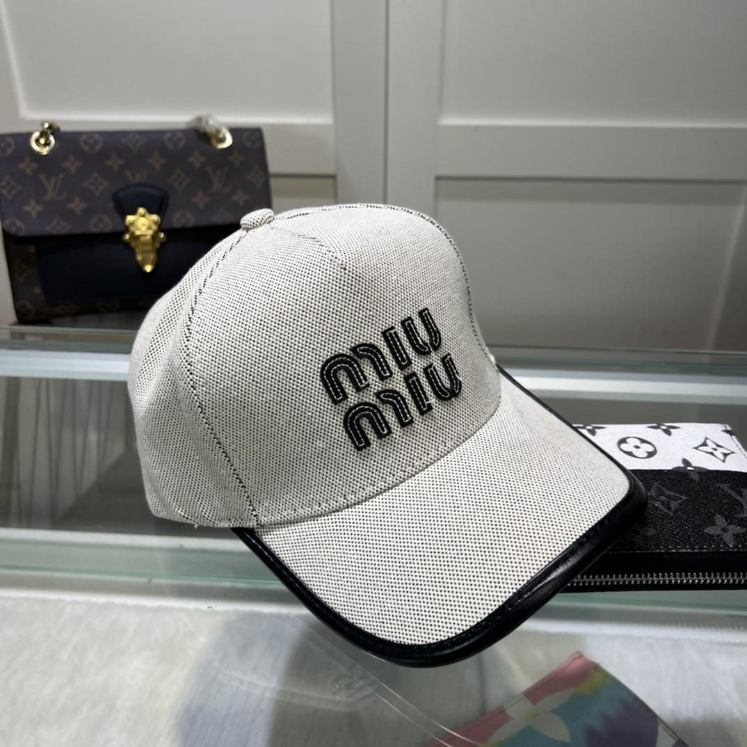 Miu Miu Baseball Cap - FashionPlug