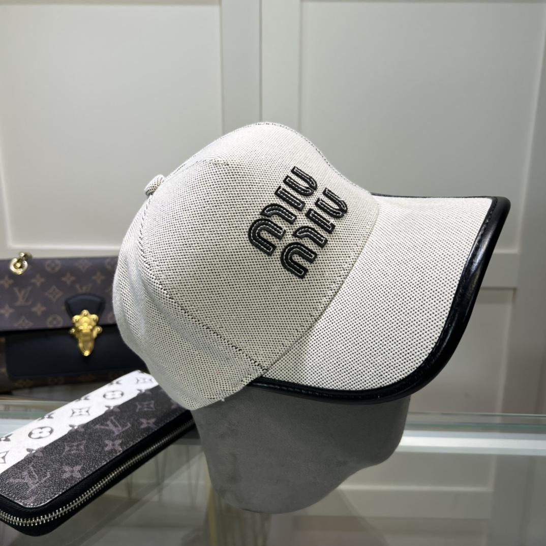 Miu Miu Baseball Cap - FashionPlug