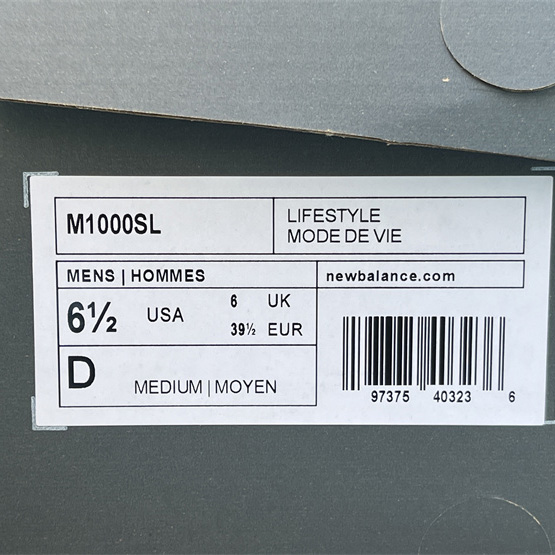New Balance NB 1000 Y2K Sneakers      M1000SL  - FashionPlug
