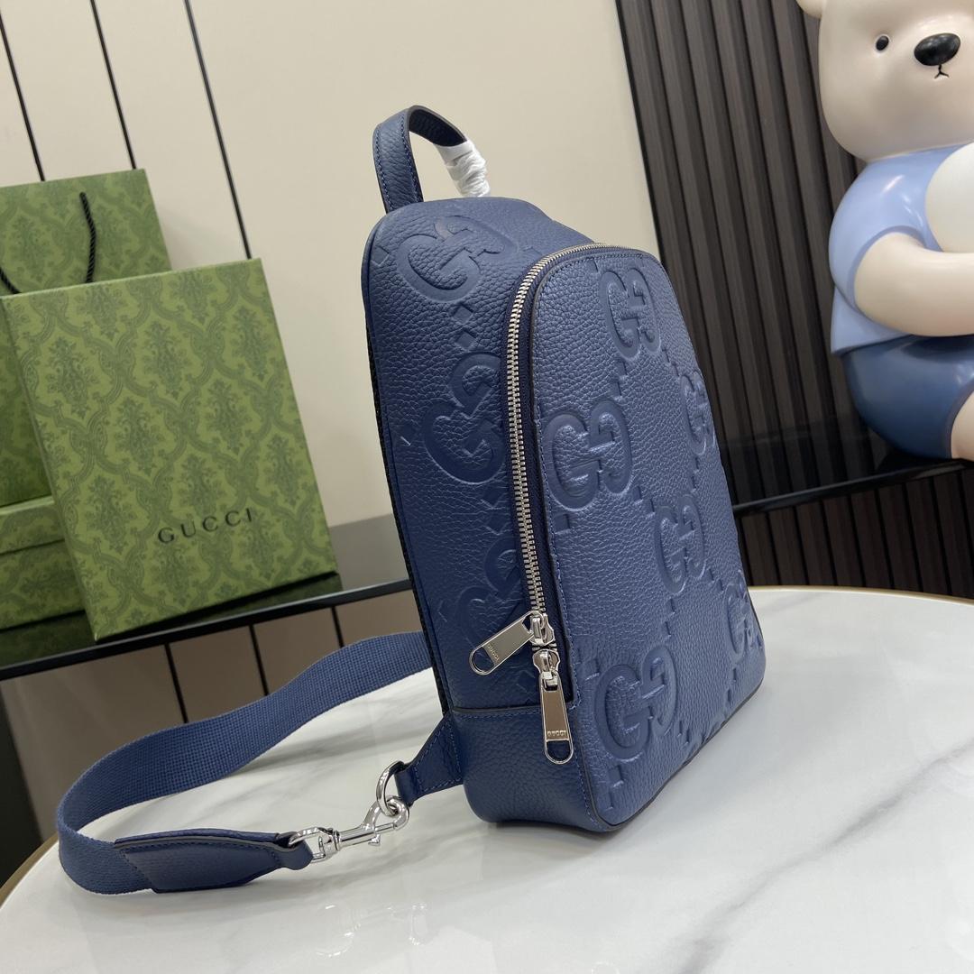 Gucci Jumbo GG Crossbody Bag - FashionPlug