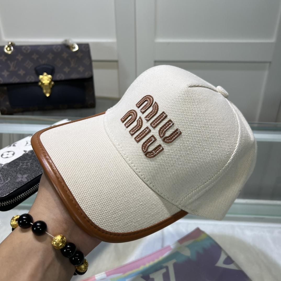 Miu Miu Baseball Cap - FashionPlug