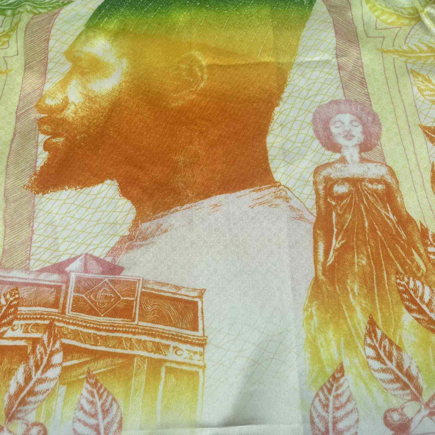 Casablanca La Monnaie Silk Shirt    CA3472 - FashionPlug