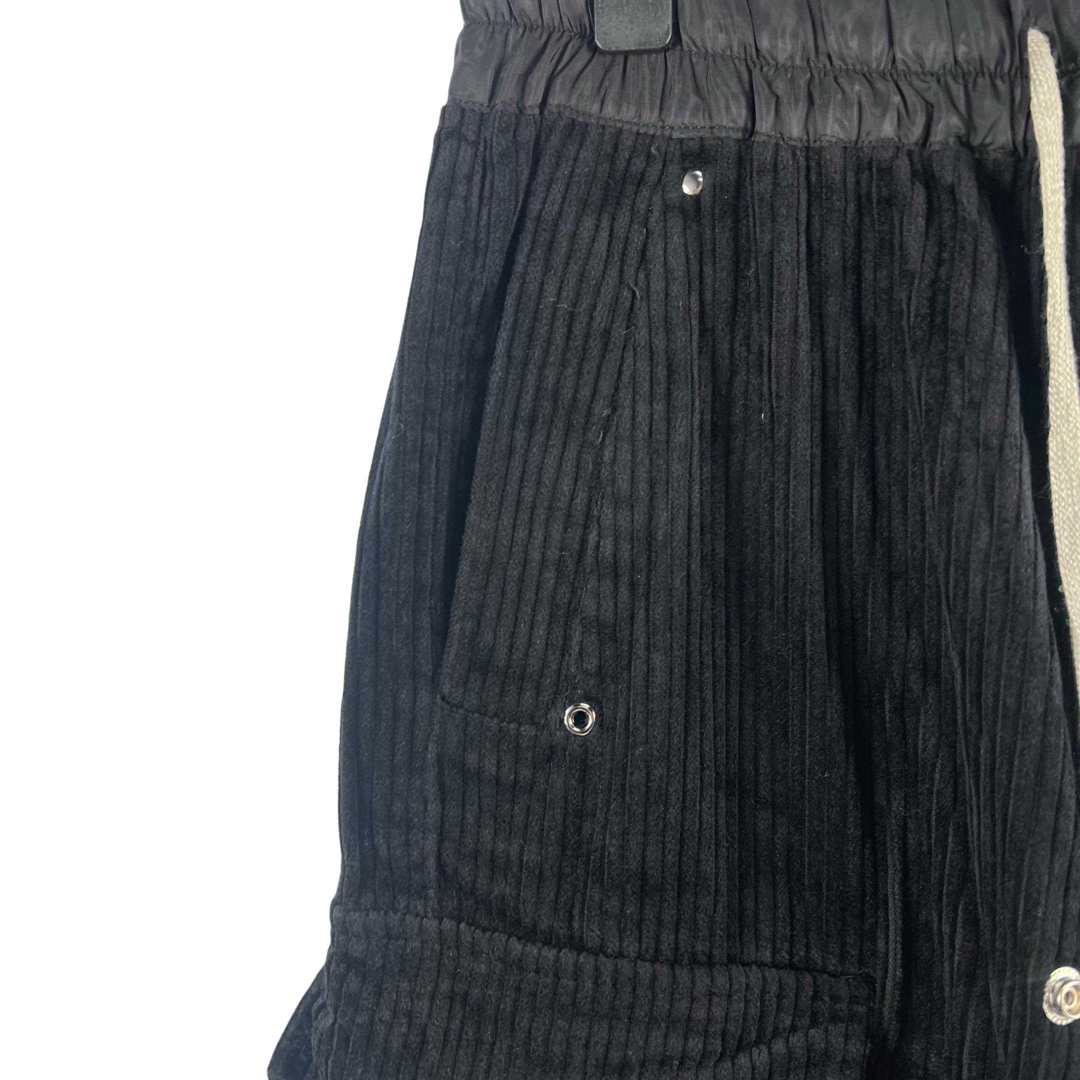Rick Owens Black Double Jumbo Belas Cargo Pants - FashionPlug