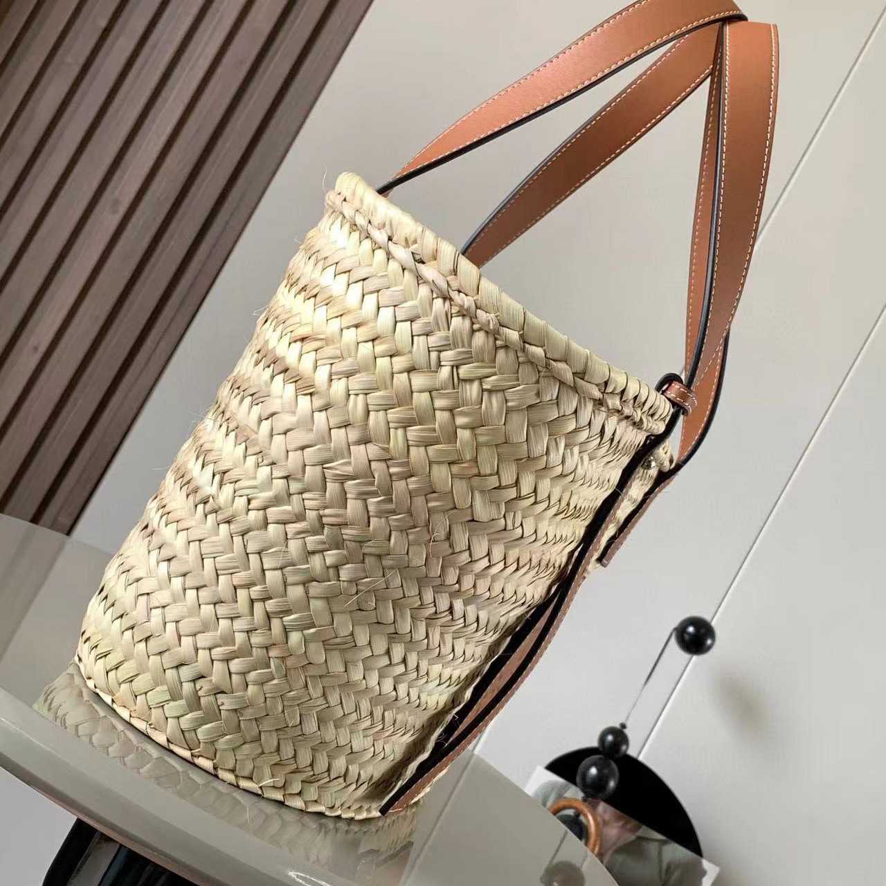 Loewe Basket Bag (47-28-25CM) - FashionPlug