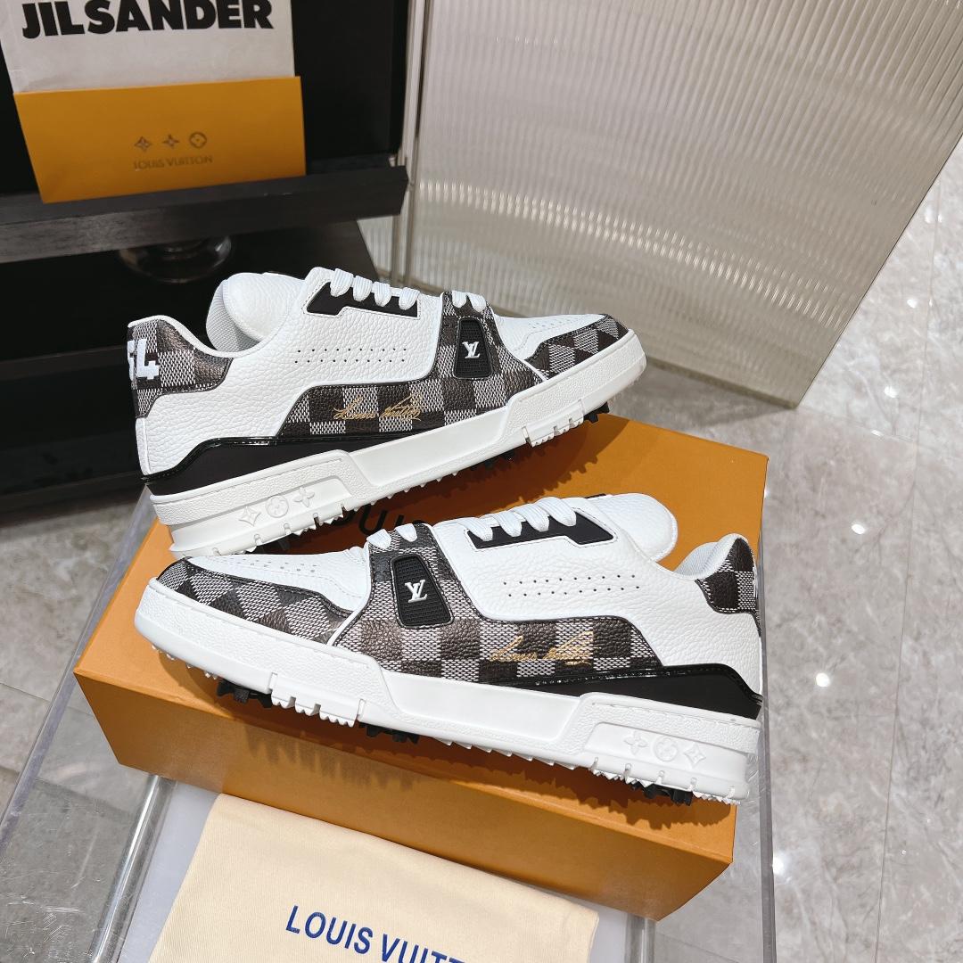 Louis Vuitton LV Trainer Sneaker    - FashionPlug