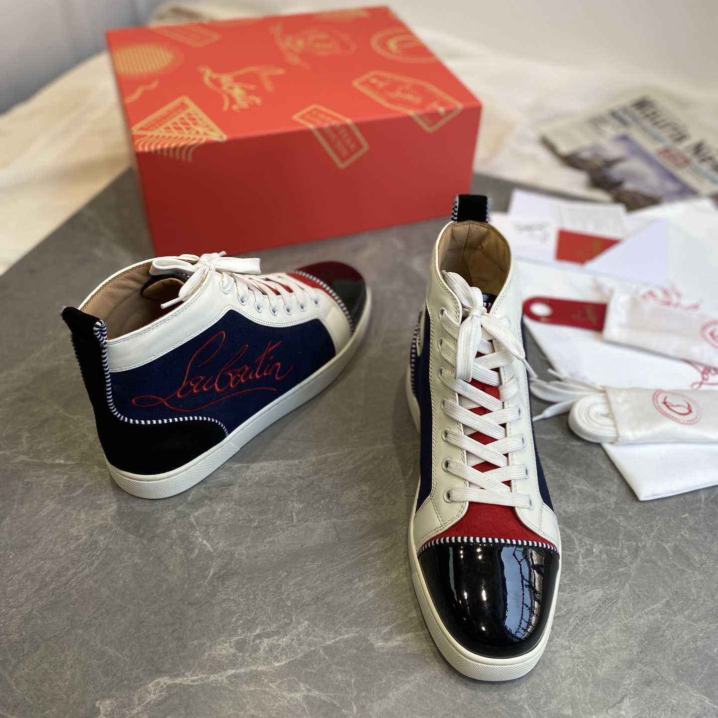 Christian Louboutin High-top Sneakers  - FashionPlug