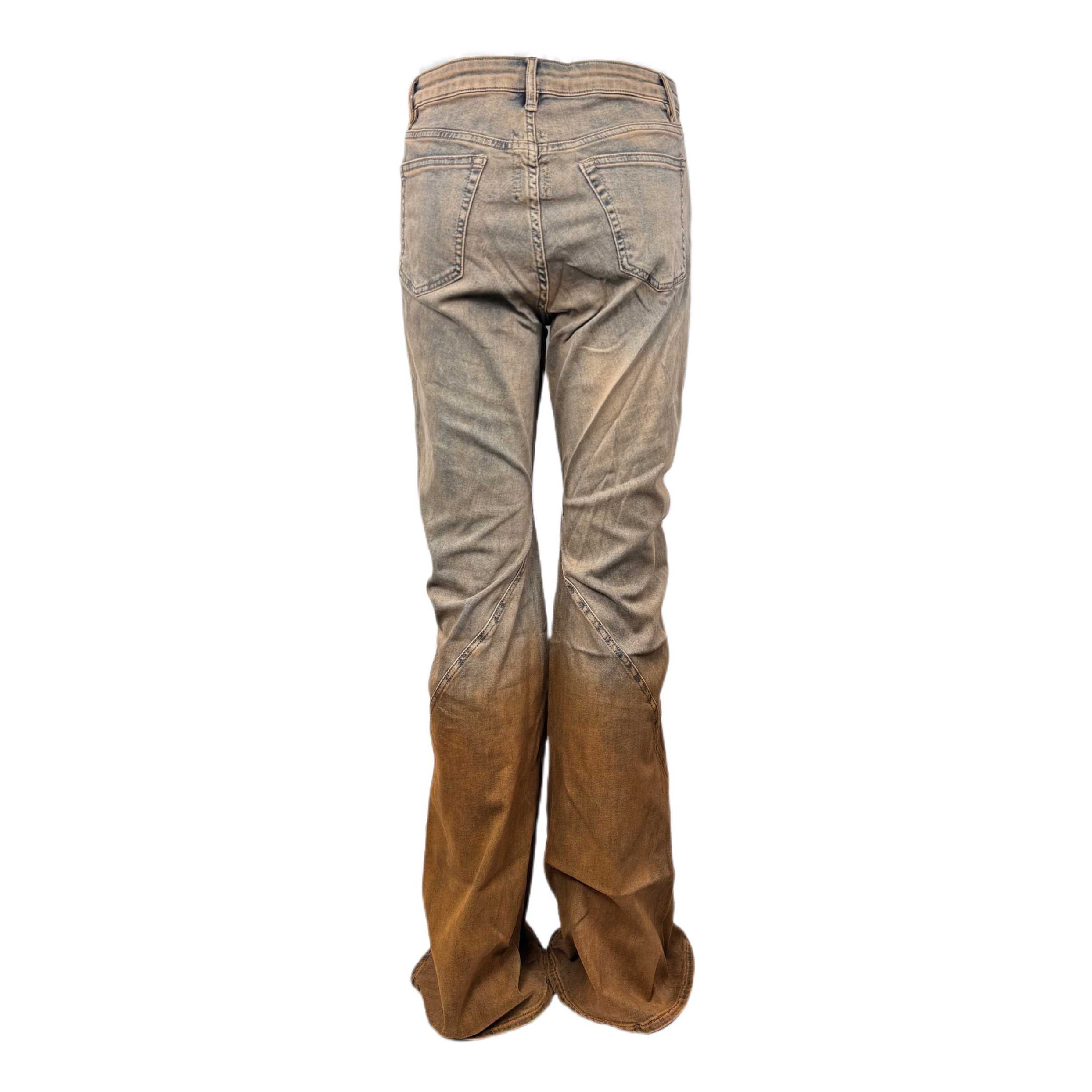 Rick Owens DRKSHDW Ombré-effect Bootcut Jeans - FashionPlug