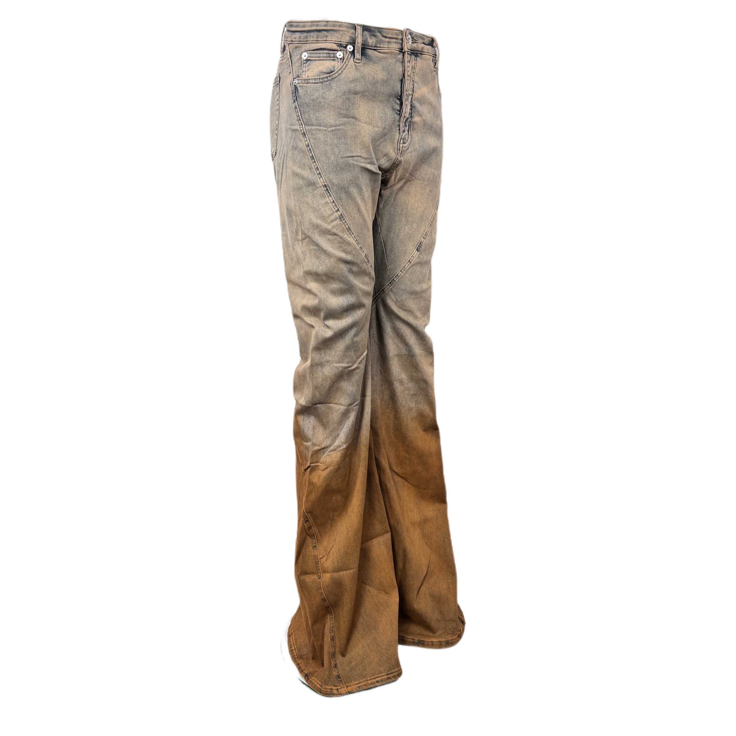 Rick Owens DRKSHDW Ombré-effect Bootcut Jeans - FashionPlug
