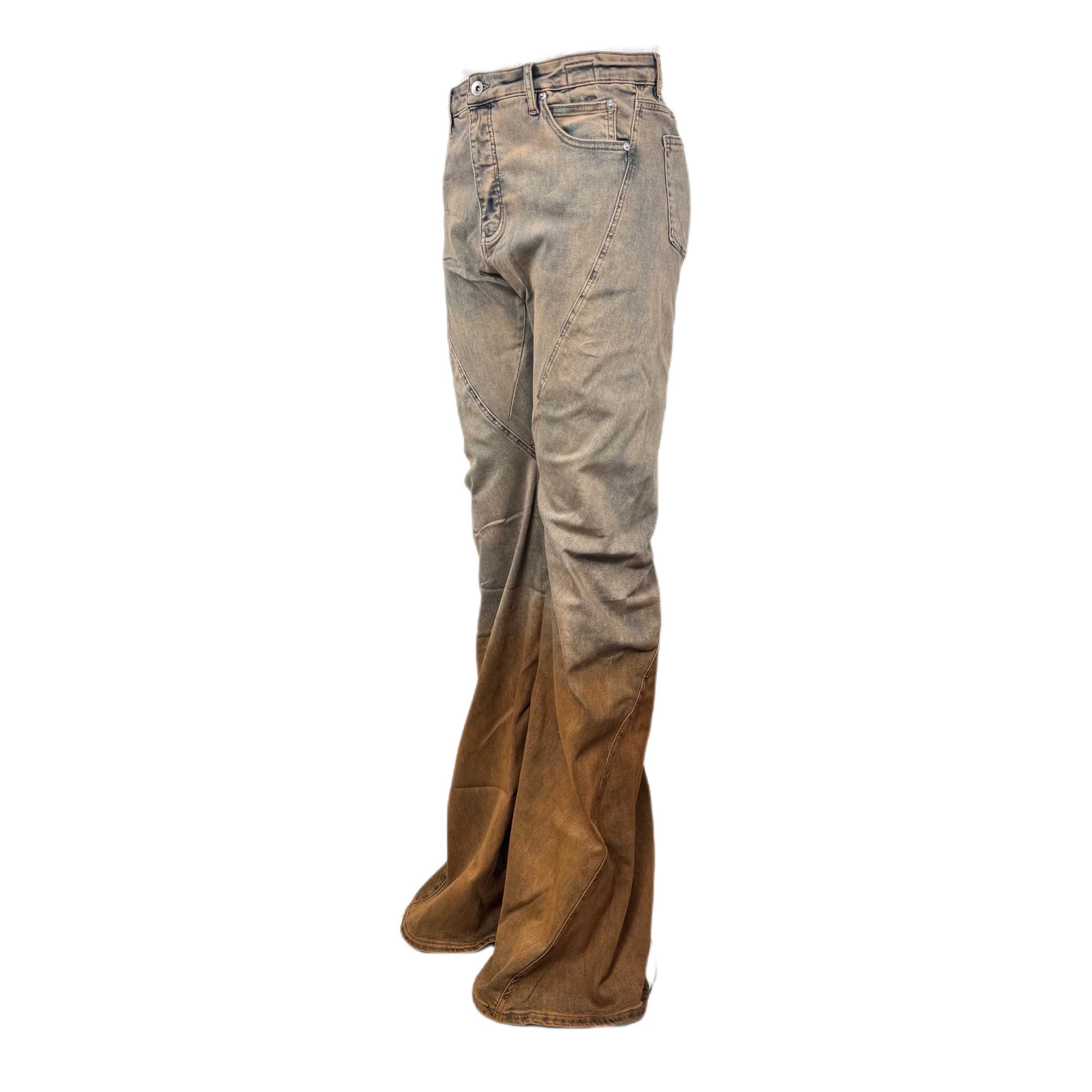 Rick Owens DRKSHDW Ombré-effect Bootcut Jeans - FashionPlug